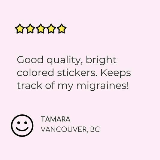 Migraine Tracker Migraine Stickers