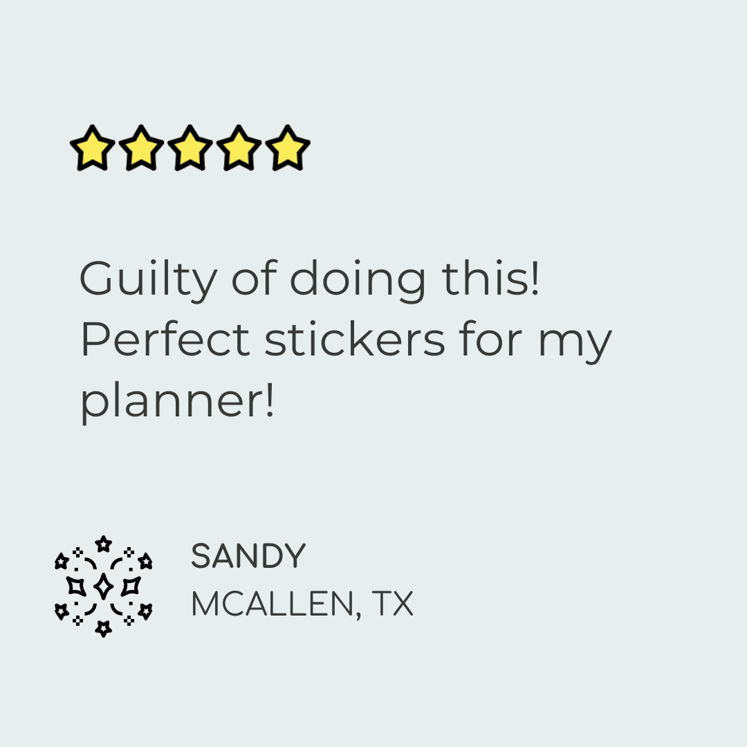 Spent Way Too Much Time on TickTock Planner Stickers TickTock Stickers