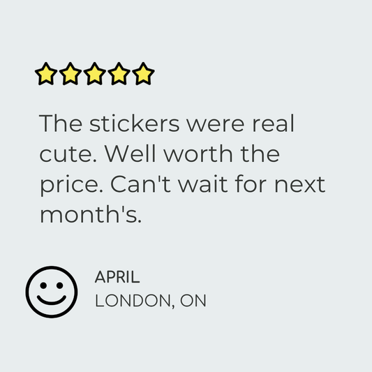 Sunday Sticker Club STICKERS ONLY