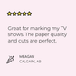 TV Show Planner Stickers TV Show Flags