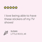 TV THURSDAY | Custom TV Show Flag Stickers (READ DESCRIPTION!)