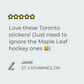 Toronto Planner Stickers
