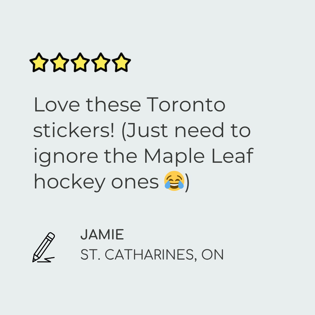 Toronto Planner Stickers