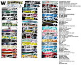 READ DESCRIPTION! Custom TV Show Flag Stickers (TV THURSDAY)