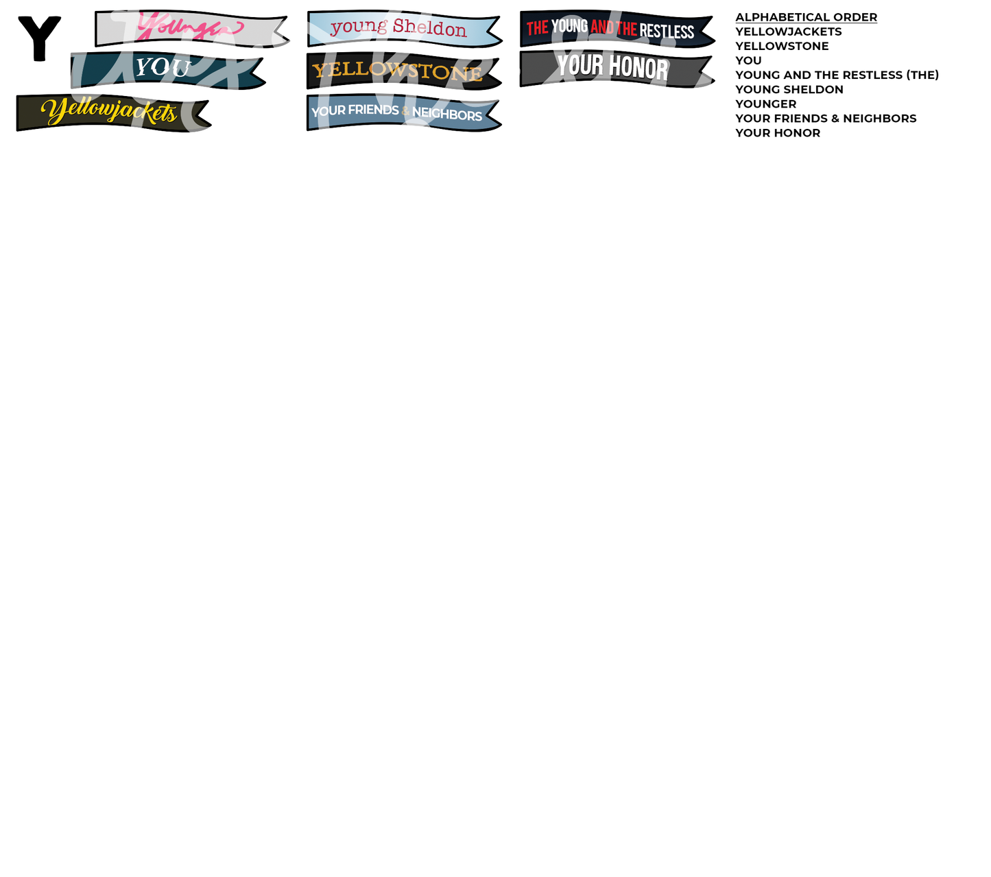 TV THURSDAY | Custom TV Show Flag Stickers (READ DESCRIPTION!)