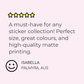 Y*uTube Planner Stickers