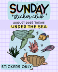 Sunday Sticker Club STICKERS ONLY