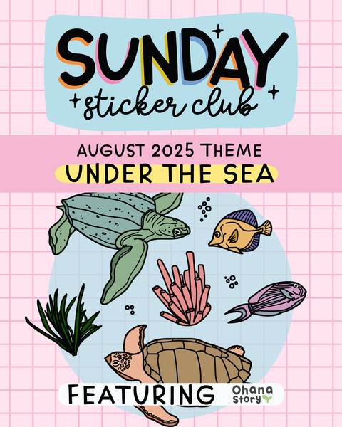 Sunday Sticker Club DELUXE