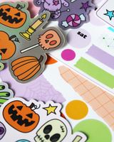 CREEPY COUNTDOWN: 12 Days of Spooky Planner Treats (Read description!)