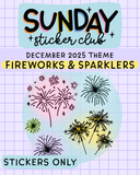 Sunday Sticker Club STICKERS ONLY