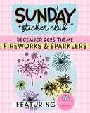 Sunday Sticker Club DELUXE