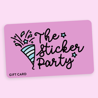 The Sticker Party Gift Card