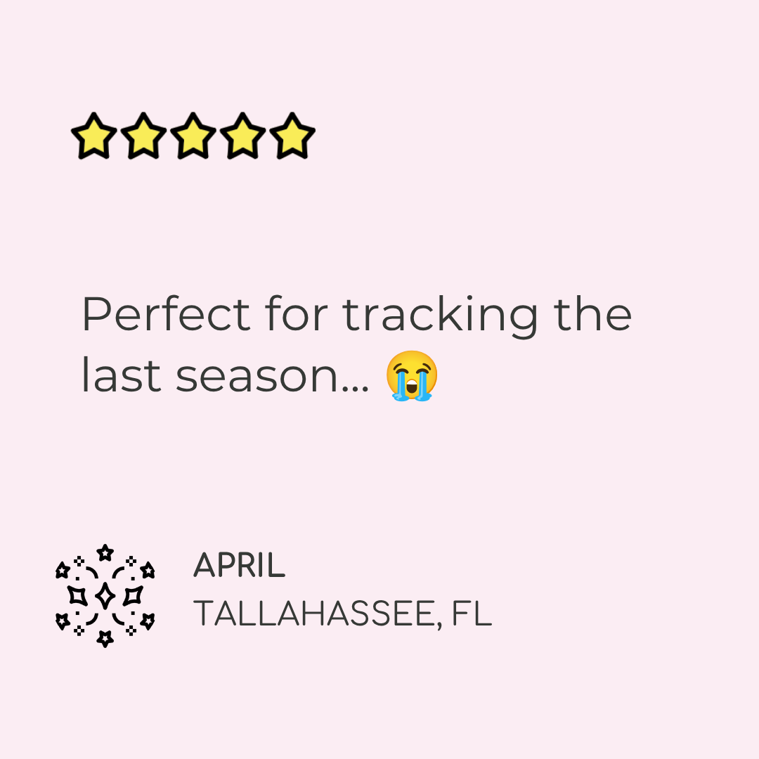 GoT TV Show Planner Sticker Kit