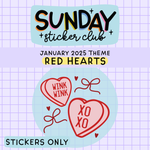 Sunday Sticker Club STICKERS ONLY