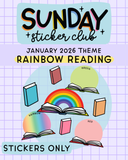 Sunday Sticker Club STICKERS ONLY