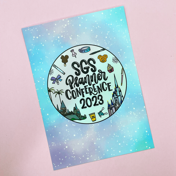 SGS 2023 5x7 Journaling Card | Sugarygalshop Conference 2023 Orlando
