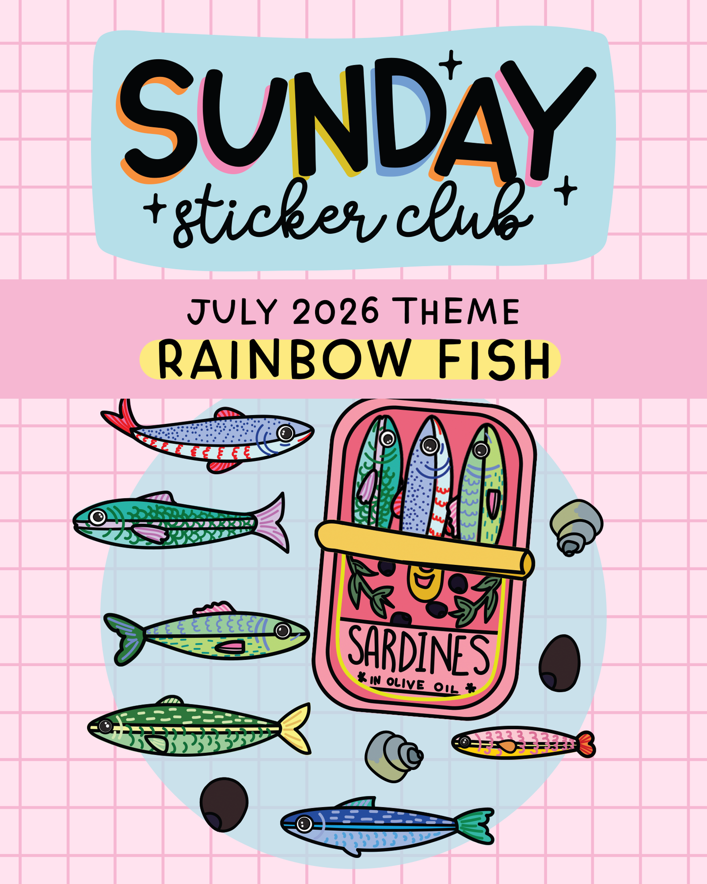 Sunday Sticker Club DELUXE