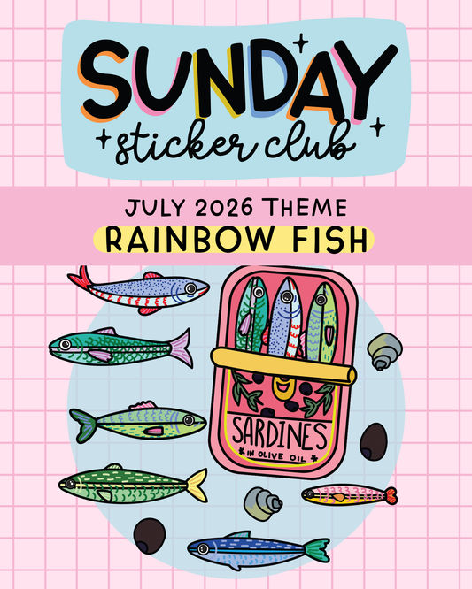 Sunday Sticker Club DELUXE