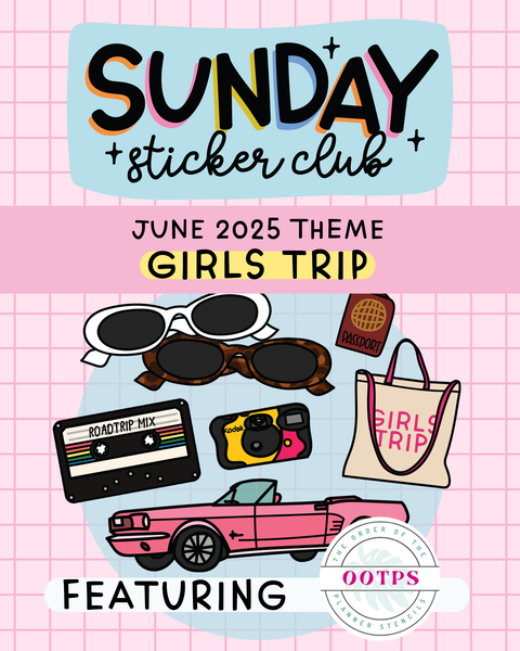 Sunday Sticker Club DELUXE