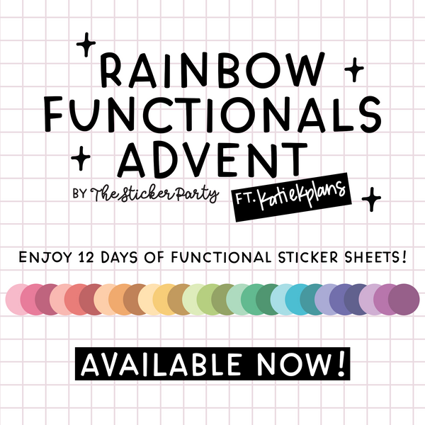 Rainbow Functionals 12-Day Advent Calendar ft. Katie K Plans (Read description!)