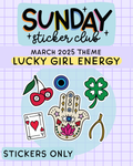 Sunday Sticker Club STICKERS ONLY