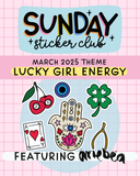 Sunday Sticker Club DELUXE