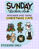 Sunday Sticker Club STICKERS ONLY