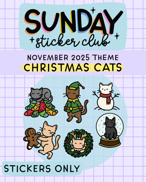 Sunday Sticker Club STICKERS ONLY