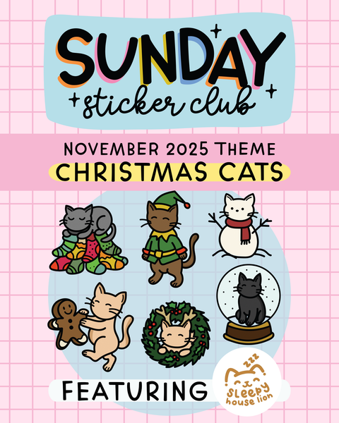 Sunday Sticker Club DELUXE