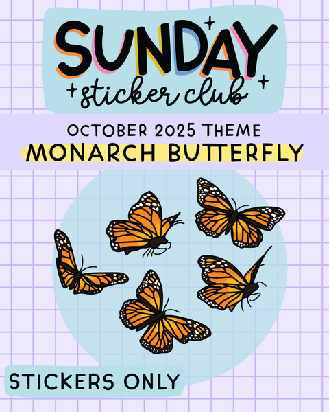 Sunday Sticker Club STICKERS ONLY