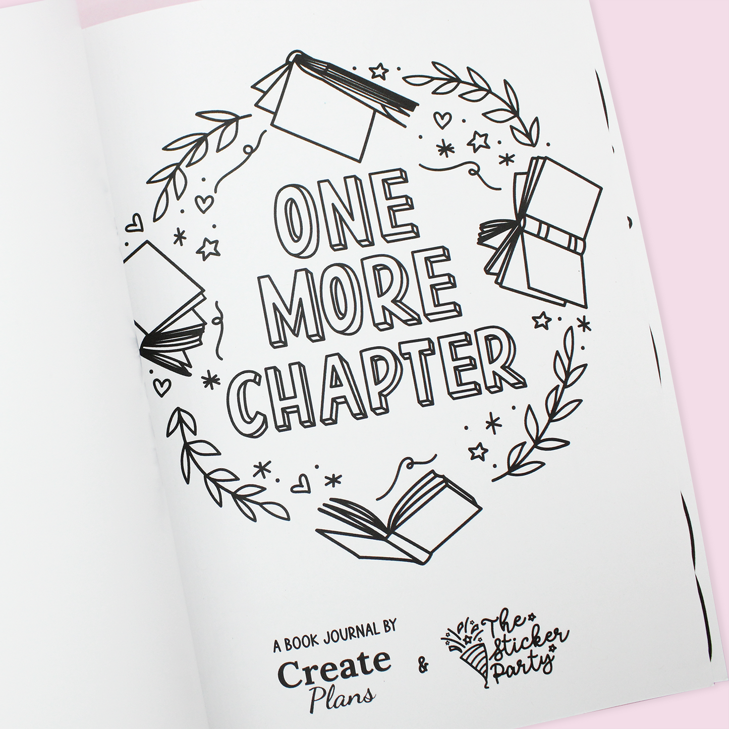 One More Chapter Book Journal Collab with Create Plans