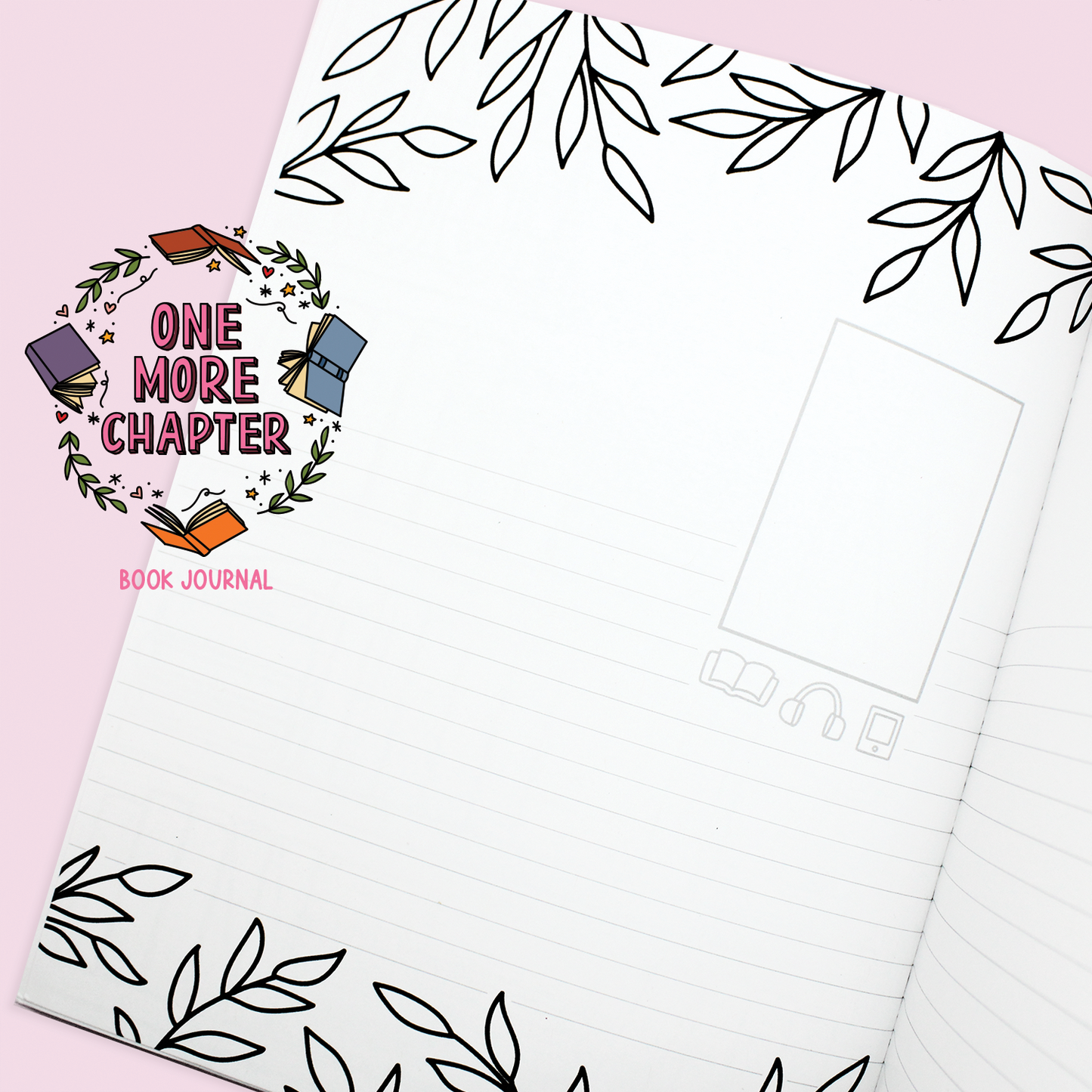 One More Chapter Book Journal Collab with Create Plans