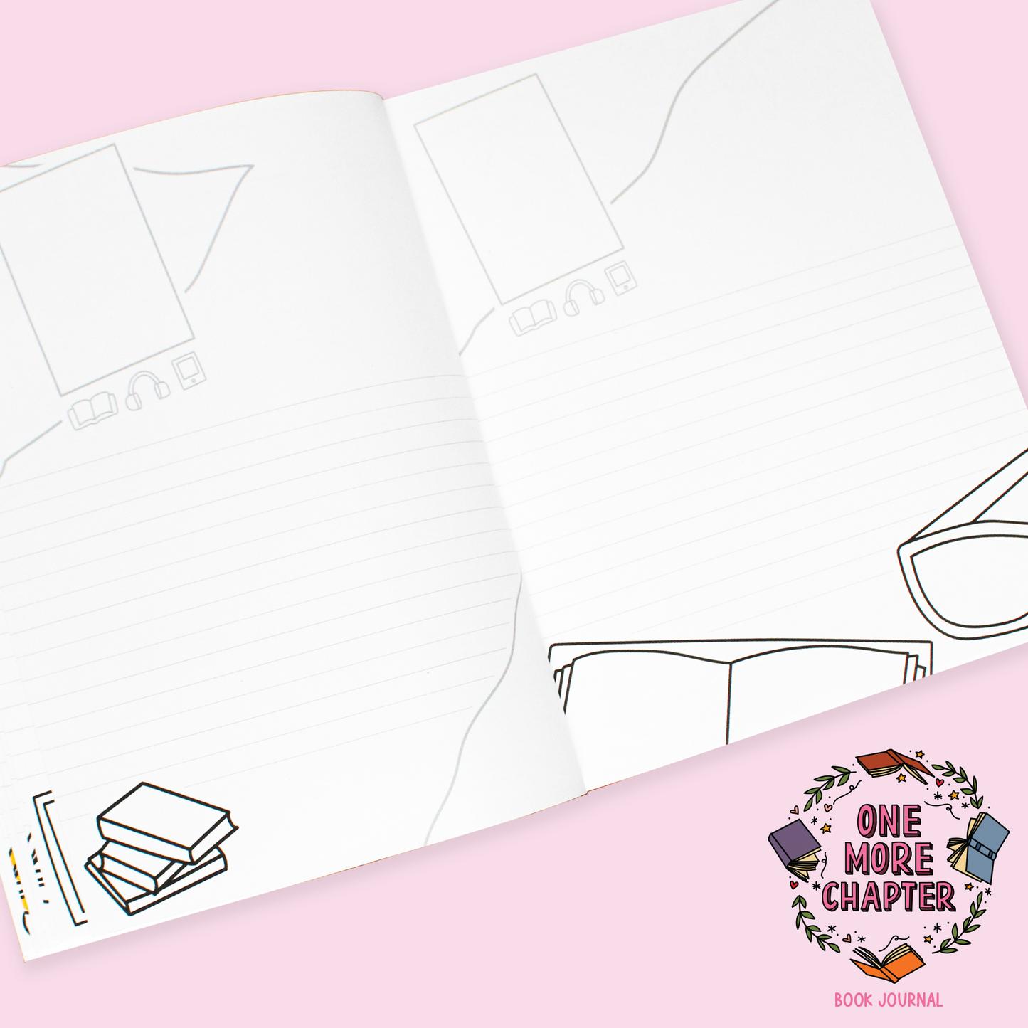One More Chapter Book Journal Collab with Create Plans