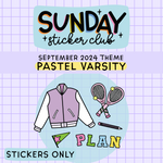 Sunday Sticker Club STICKERS ONLY