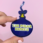 The Polar Express Movie Glitter Die Cut Sticker