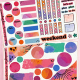 Amy Tangerine Collab Journaling Sticker Kit