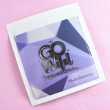 Go Wild Foiled Adhesive Pocket | Go Wild 2023 Washington D.C.