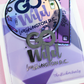 Go Wild Foiled Adhesive Pocket | Go Wild 2023 Washington D.C.
