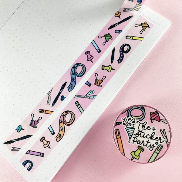 Stationery Washi Tape