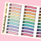 Car Flag Planner Stickers Car Planner Stickers