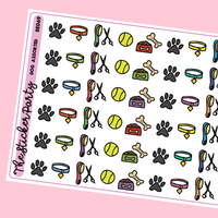 Dog Owner/Dog Care Planner Stickers