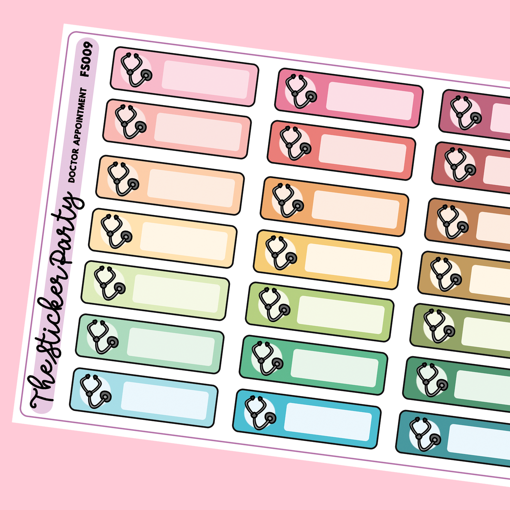 Doctor Appointment Planner Stickers – The Sticker Party