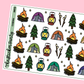 Camping Planner Stickers
