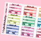 Hotel Info Planner Stickers