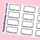 Whiteboard Planner Stickers