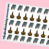 Christian Church Planner Stickers