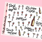 Wine Planner Stickers