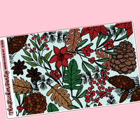 Winter Floral Kit in Standard Vertical Sizing
