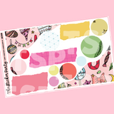 Candy Christmas Journaling Sticker Kit
