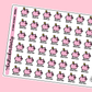 52 Week Saving Plan Planner Stickers Money Saving Stickers